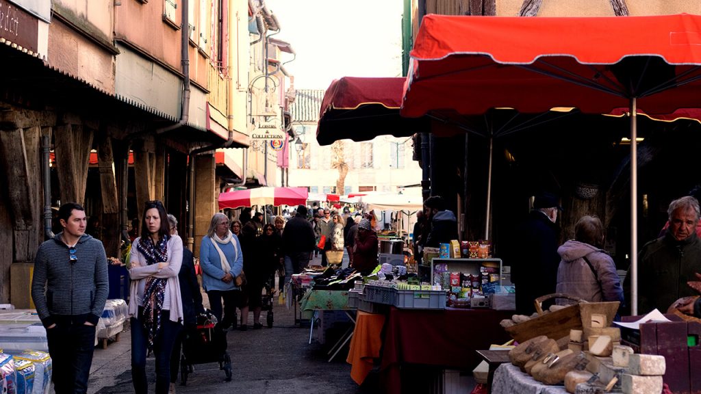 Mirepoix Market, France